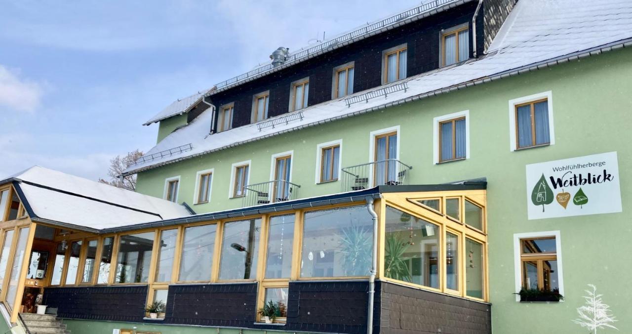 Wohlfuehlherberge Weitblick Erlbach  Eksteriør bilde