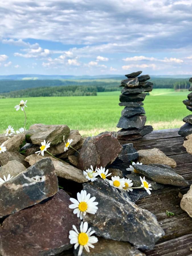 Wohlfuehlherberge Weitblick Erlbach  Eksteriør bilde